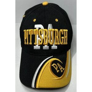 Pittsburgh Pennsylvania Baseball Hat Cap Adjustable Pirates Steelers Penguins